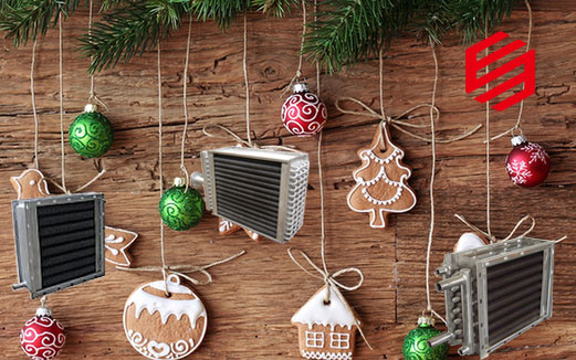 圣诞节蒸汽热水散热器使用妙招